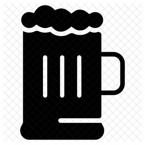 512x512 Beer Sten Of Glyph Style