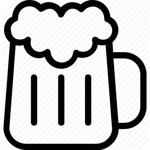 512x512 Alcohol, Beer Mug, Beer Stein, Chilled Beer, Drink Icon