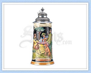 300x241 German Icon Beer Steins Porcelain Glass Pewter