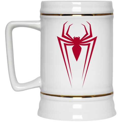 480x480 Marvel Spider Man Icon Beer Stein Oz Presenttees
