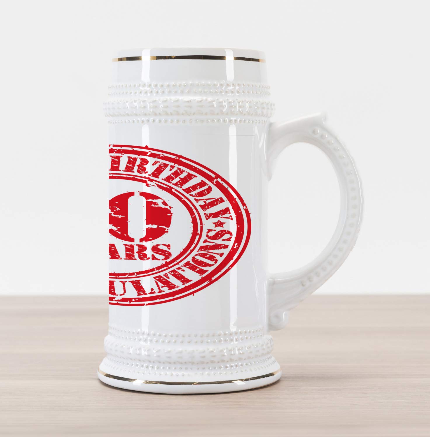 1473x1500 Ambesonne Birthday Beer Stein Mug, Years