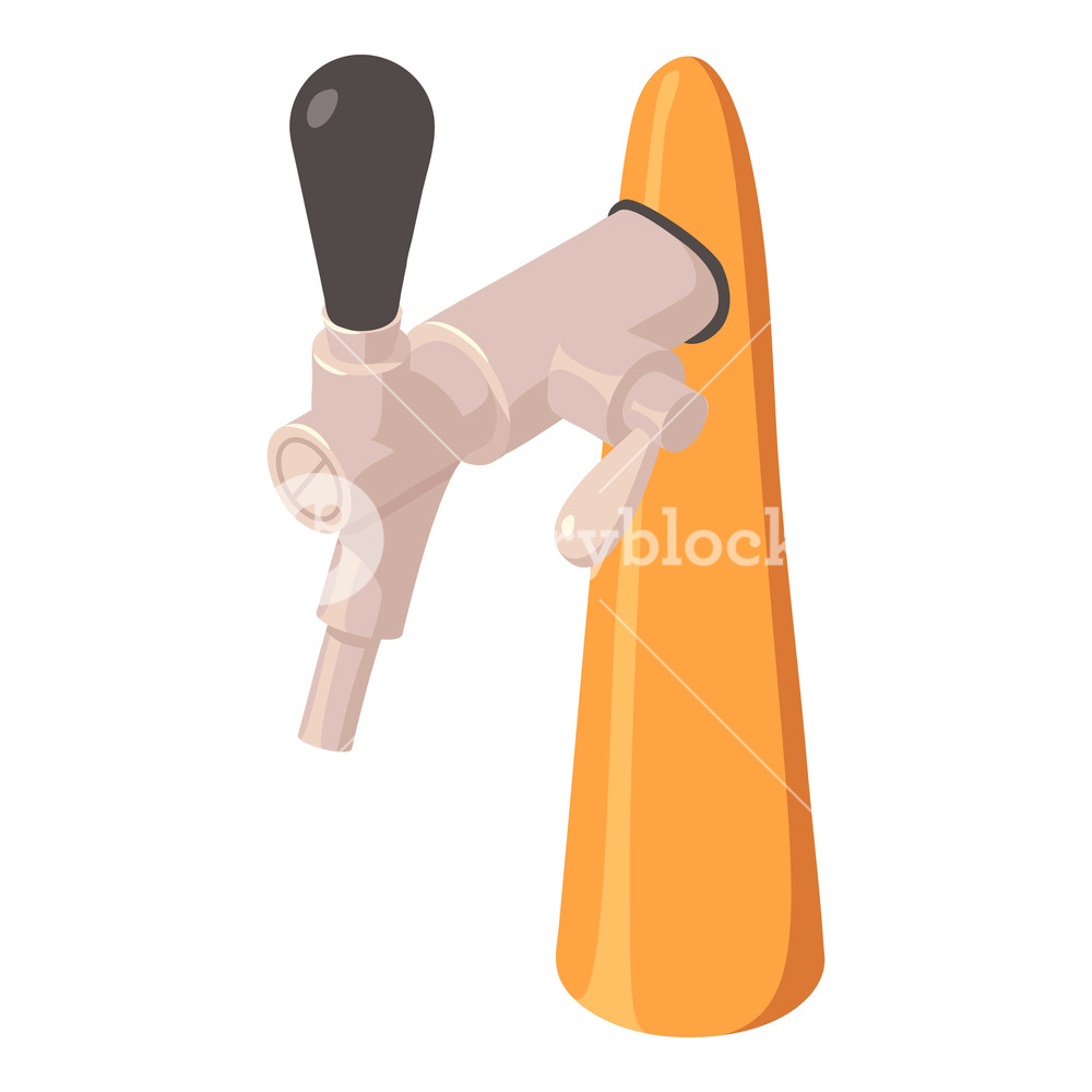 1000x1000 Beer Tap Icon Isometric Of Beer Tap Vector Icon For Web Design