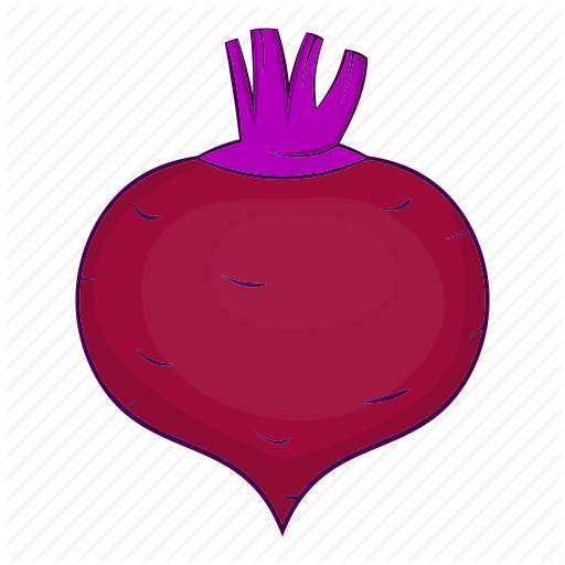 512x512 Beet, Beetroot, Cartoon, Food, Fresh, Organic, Vegetable Icon