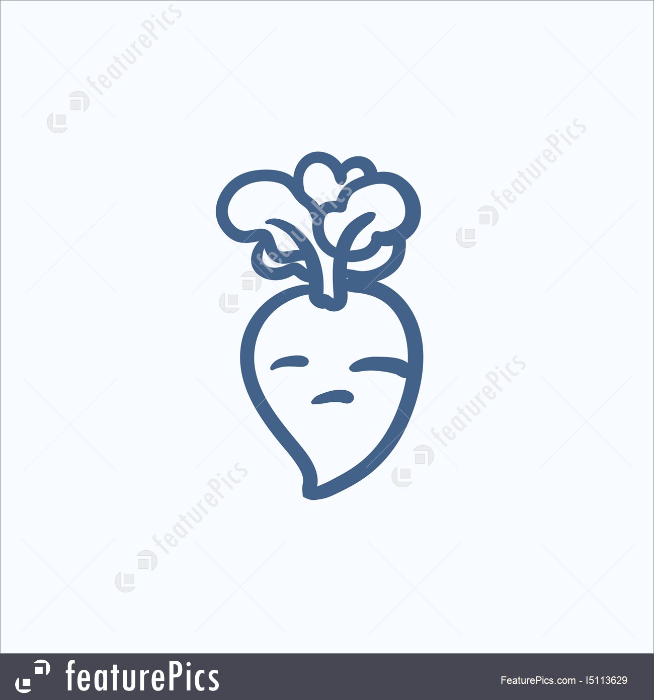 1300x1392 Illustration Of Beet Sketch Icon