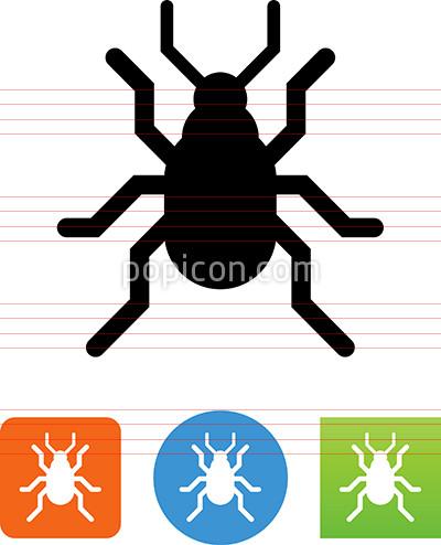 400x494 Vector Beetle Icon