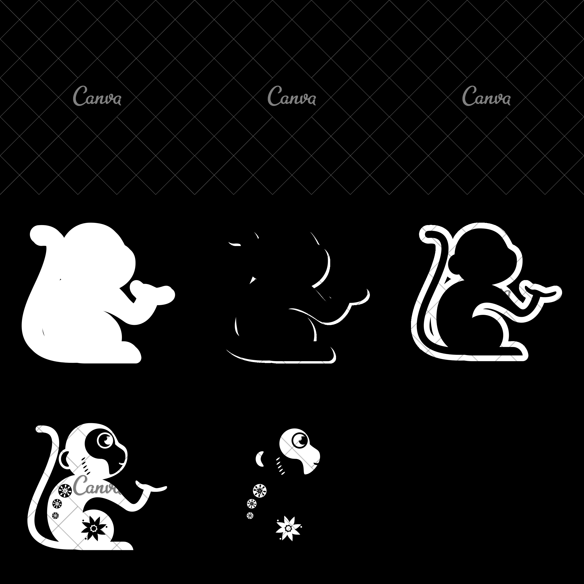 2400x2400 Monkey Begging