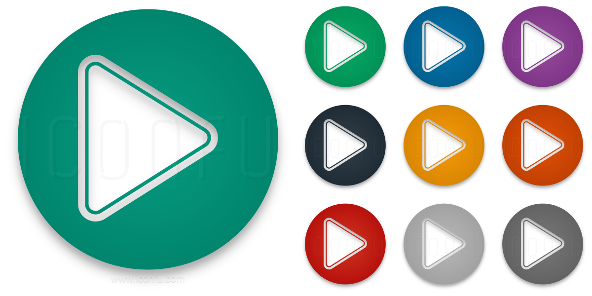 Media Play Icon 1200x600 Media Play Icon