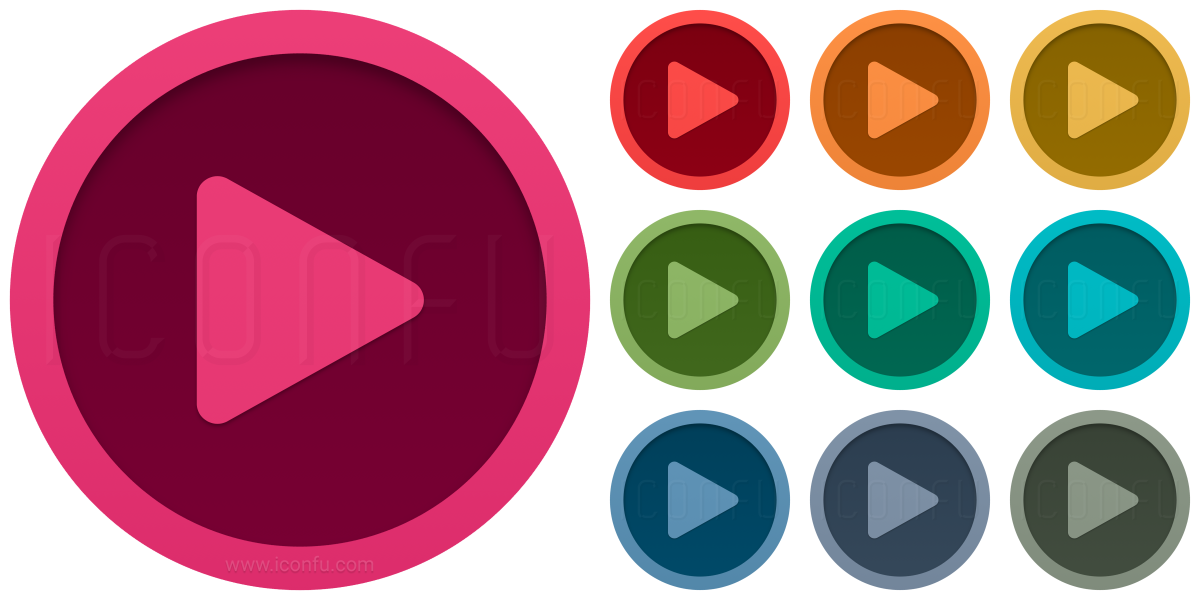 Media Play Icon 1200x600 Media Play Icon