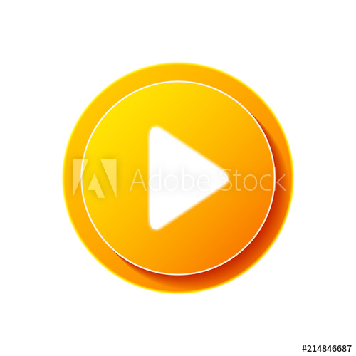 Play Button Web Icon Symbol Circle Isolated Click, Push 500x500 Play Button Web Icon Symbol Circle Isolated Click, Push
