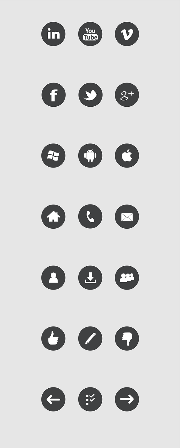 600x1487 Free Vector Icon Set On Behance