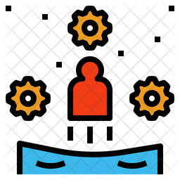 256x256 Human Behavior Icon Of Colored Outline Style