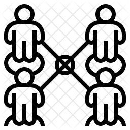 256x256 Organisational Behavior Icon Of Line Style