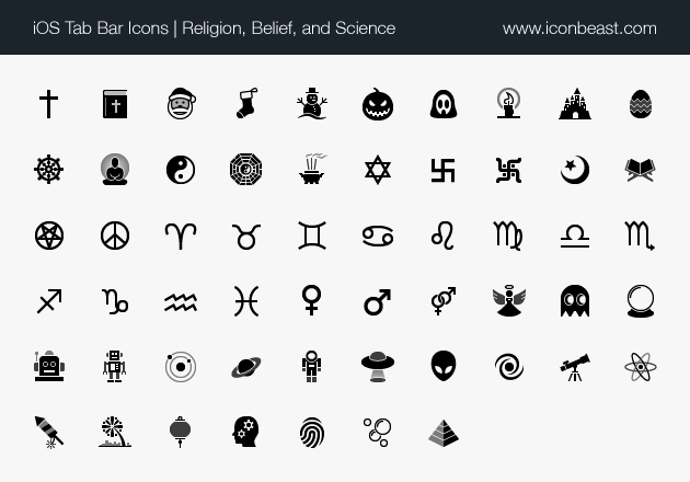 630x440 Religion, Belief, And Science Ios Tab Bar Icons
