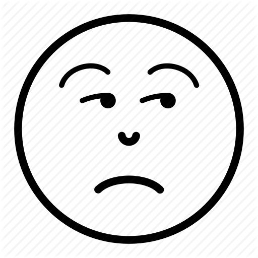 512x512 Don't Believe, Face, Meh, Negative, Smirk, Smirking Icon