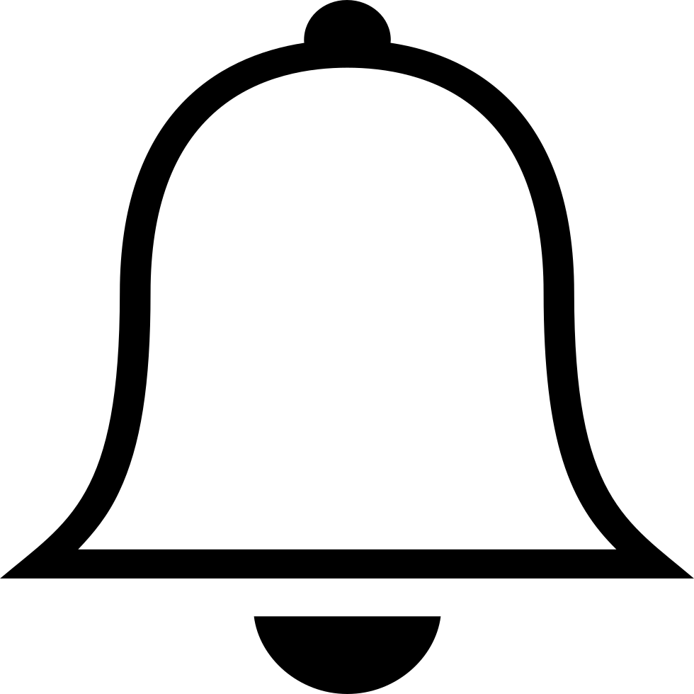 980x980 Ios Bell Outline Png Icon Free Download