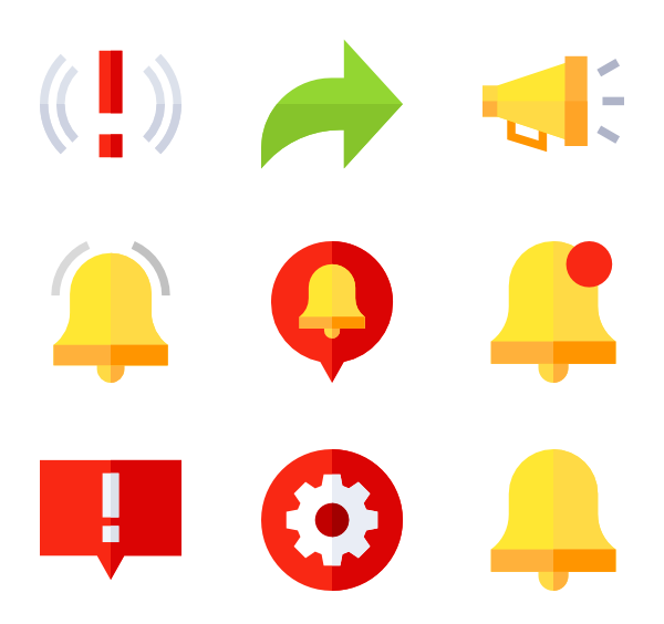 600x564 Notification Bell Icons