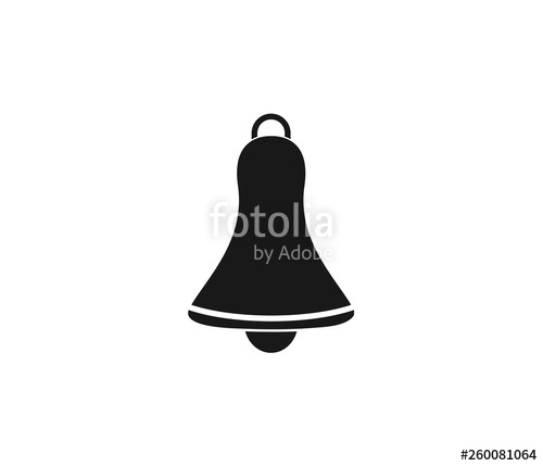 500x429 Notification Icon With Bell Sign Stock Image And Royalty Free