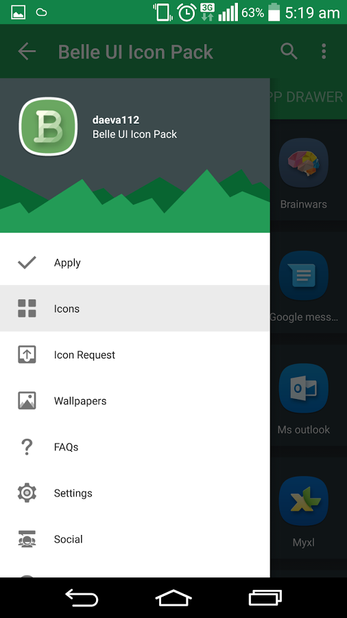 506x900 Belle Ui Icon Pack Apk Thing