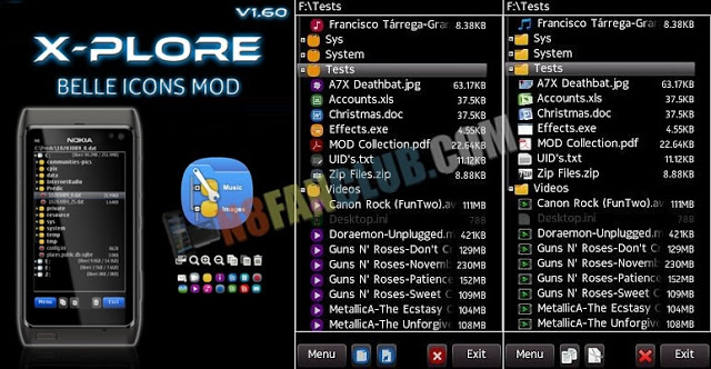 640x332 X Plore With New Icons, Metro Icons And Belle Icons Pack