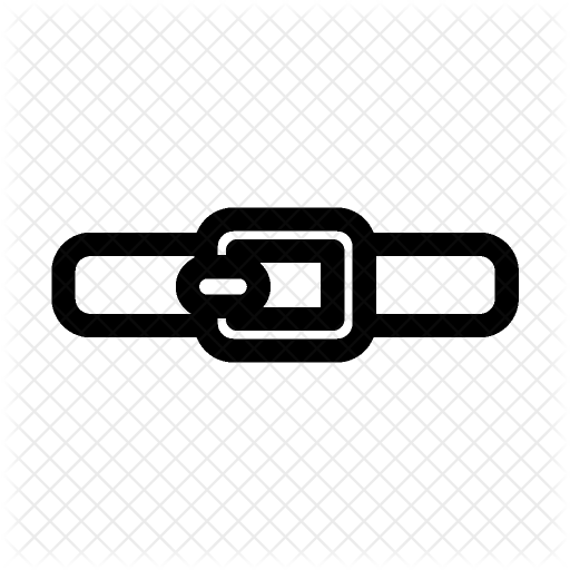 512x512 Belt Icon Of Line Style