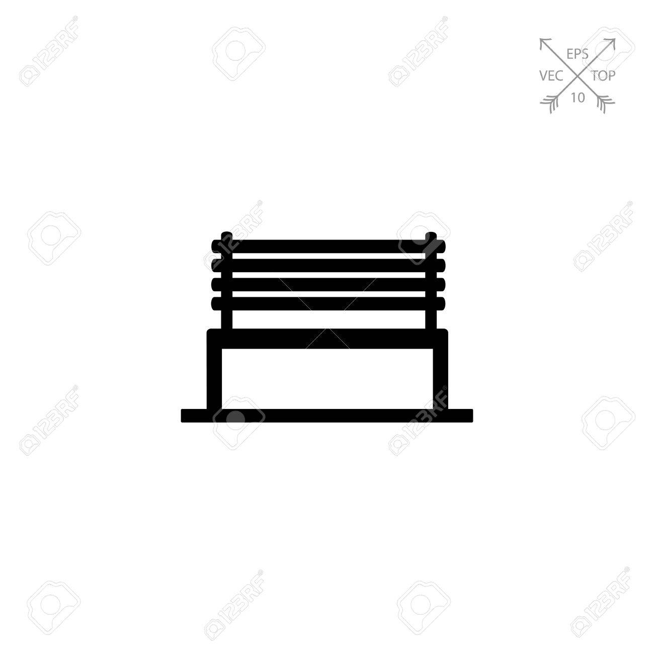 1300x1300 Park Bench Icon