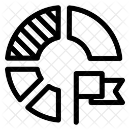 256x256 Statistic Benchmark Icon Of Line Style