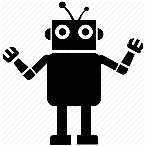 512x512 Bender Robot, Human Robot, Person Shape Robot, Technological Robot