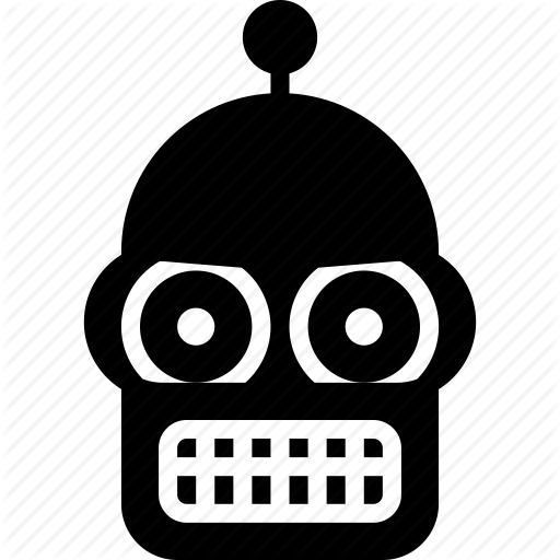 512x512 Bender, Film, Mechanical, Movie, Robots, Solid, Tv Icon