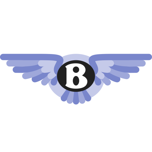 512x512 Bentley Logo Icon Of Flat Style