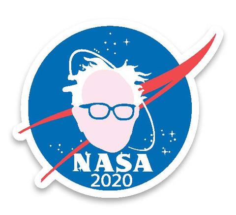 480x436 Nasa For Bernie Sanders President Seal Logo Sticker Decal