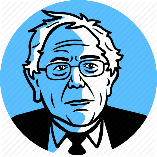 512x512 Avatar, Bernie Sanders, Candidate, Democrat, Independent, Man