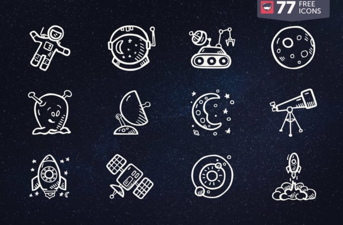 700x460 Free Vector Icons And Icon Packs In Cute Hand Drawn Style