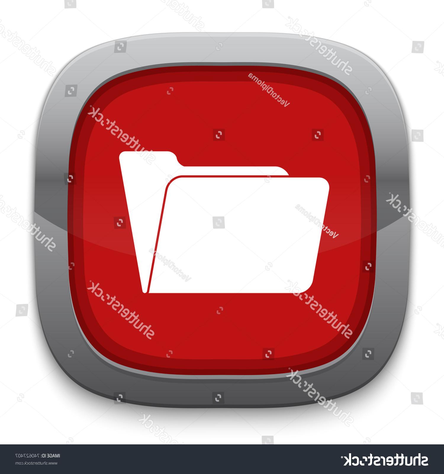 1500x1600 Hd Red Folder Icon Vector Library Free Vector Art, Images