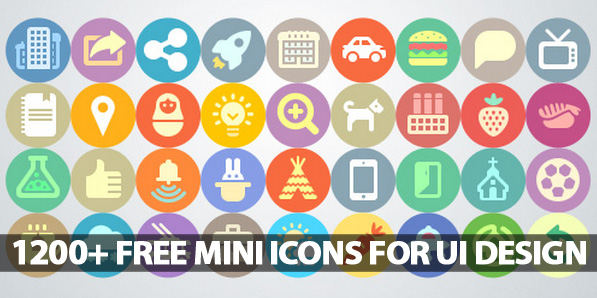 597x298 Pixelperfect Free Mini Icons, Best For Ui Design Icons