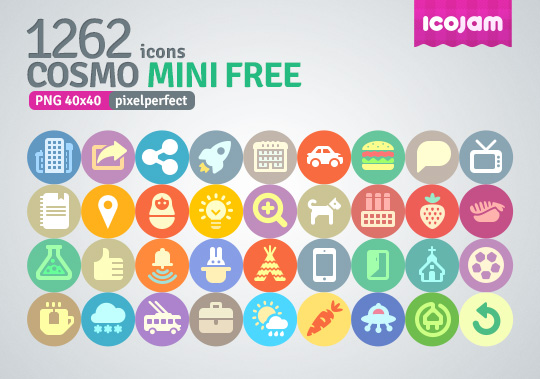 540x379 Best Free Flat Icons For Designers Designbump