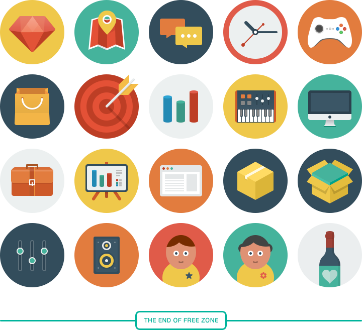 720x657 Best Free Flat Icons For Designers Designbump