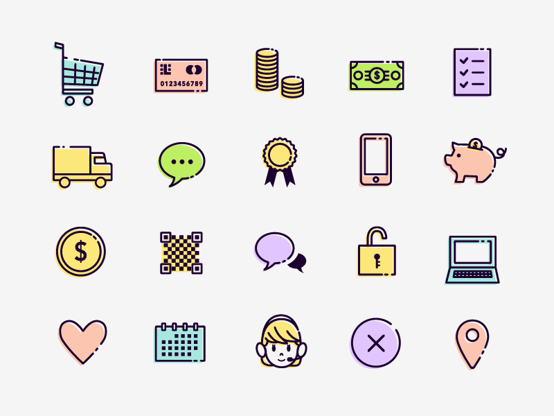 Best Shopping And E Commerce Icon Sets 800x600 Best Shopping And E Commerce Icon Sets