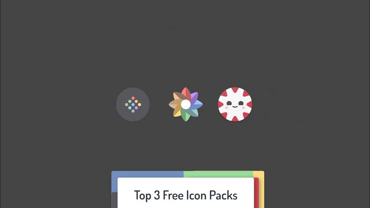 Top Best Free Icon Packs 1280x720 Top Best Free Icon Packs