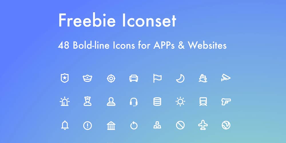 1000x500 Best Free Icon Sets