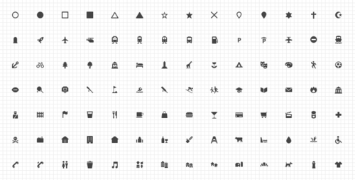 500x253 The Very Best Free Map Icon Sets Mango