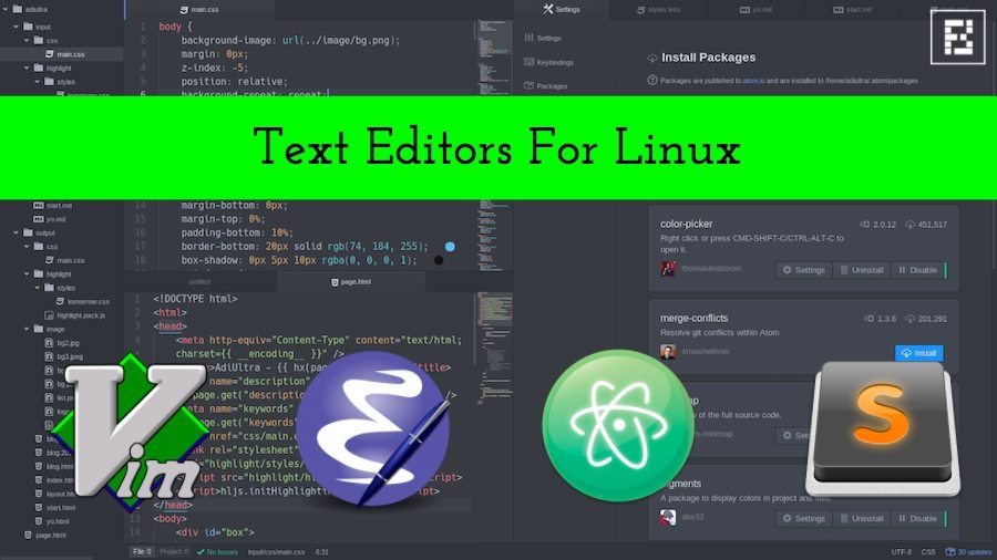900x506 Best Text Editors For Linux And Programming