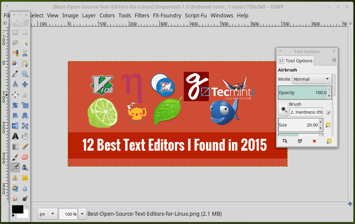 1163x733 Best Linux Photoimage Editors I Discovered