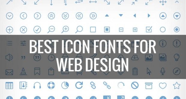620x330 Best Icon Fonts For Web Design Web Design Web Design, Icon