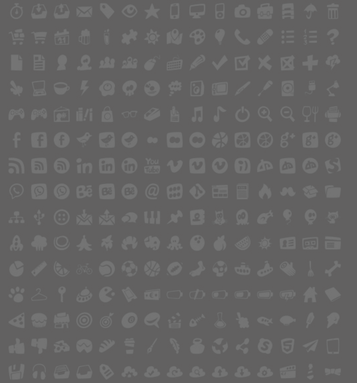 1192x1281 Best Free Icon Fonts
