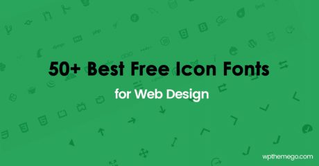 460x240 Best Free Icon Fonts For Web Design Wpthemego