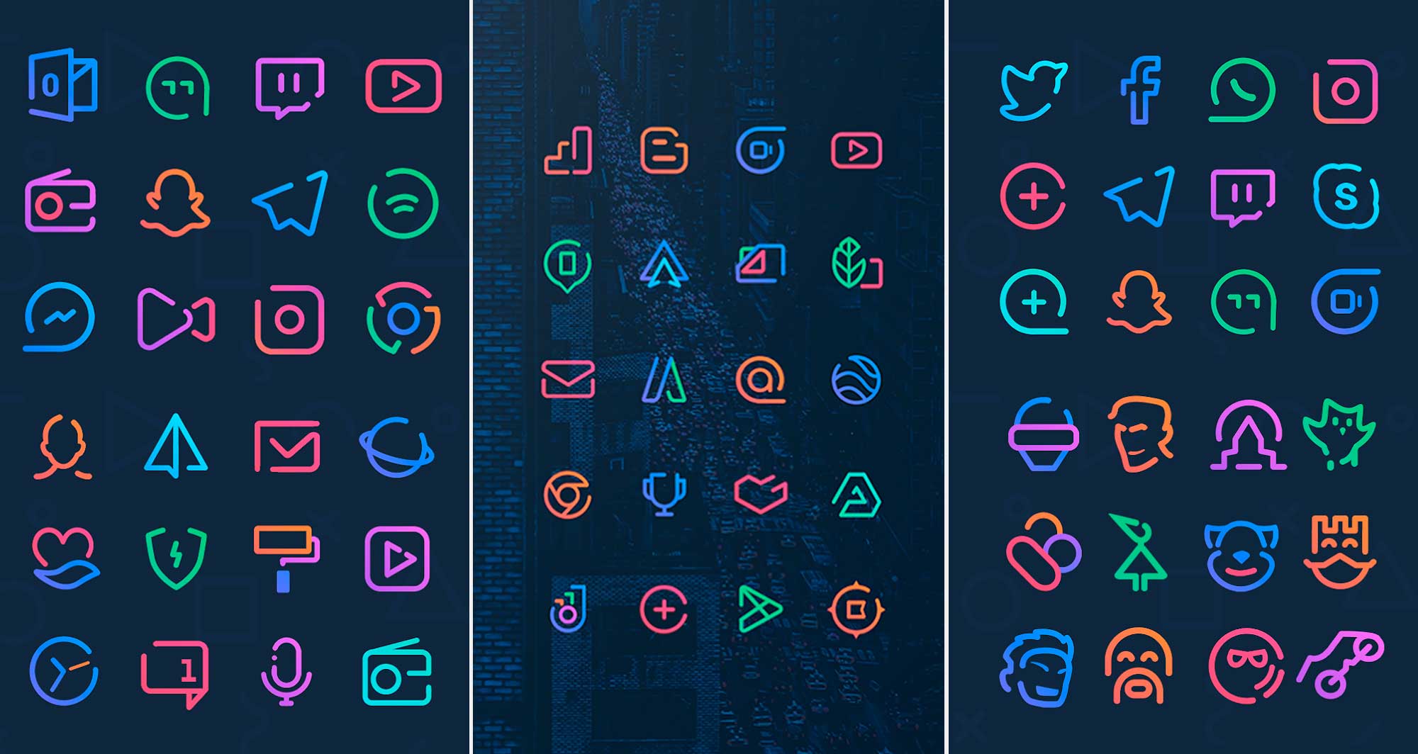 2000x1064 Best Premium Icon Packs For Your Android Device