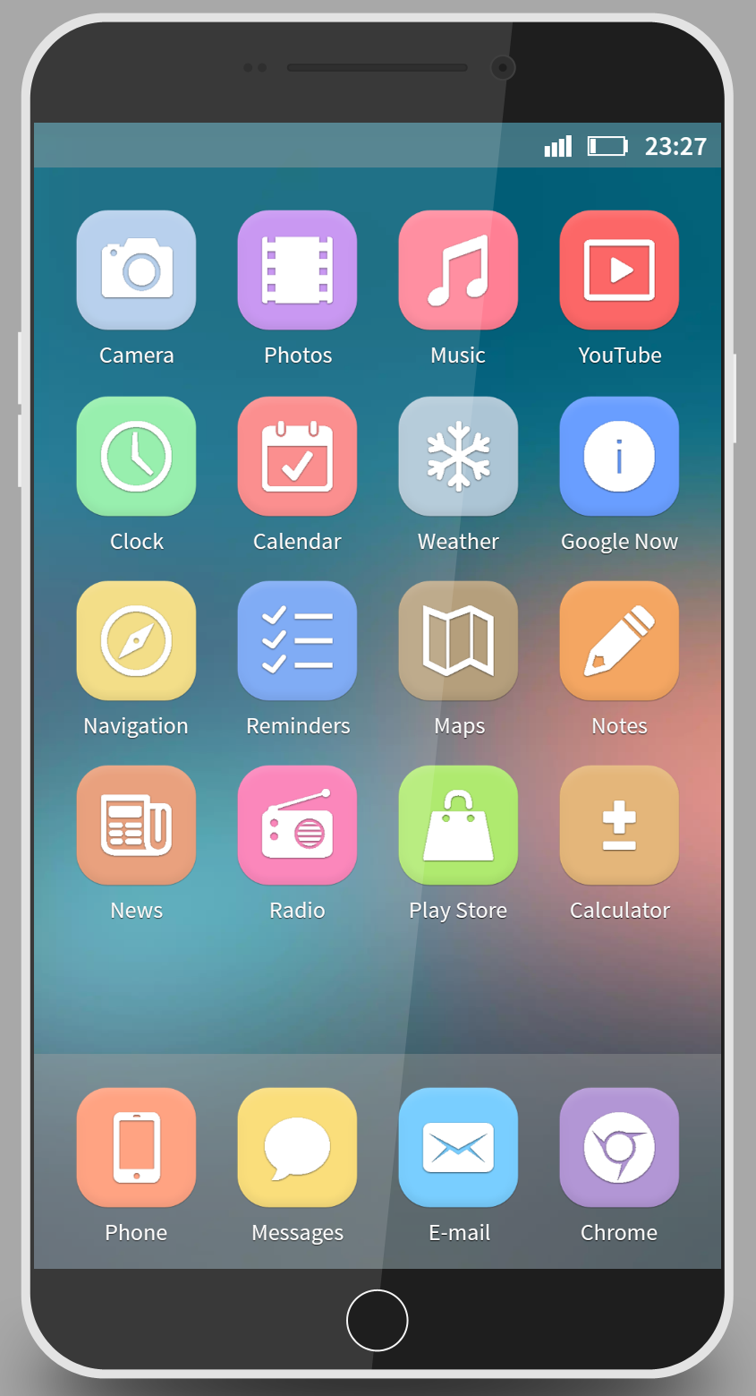 845x1559 Icon Packs For Themer Icon Pack, Android Design