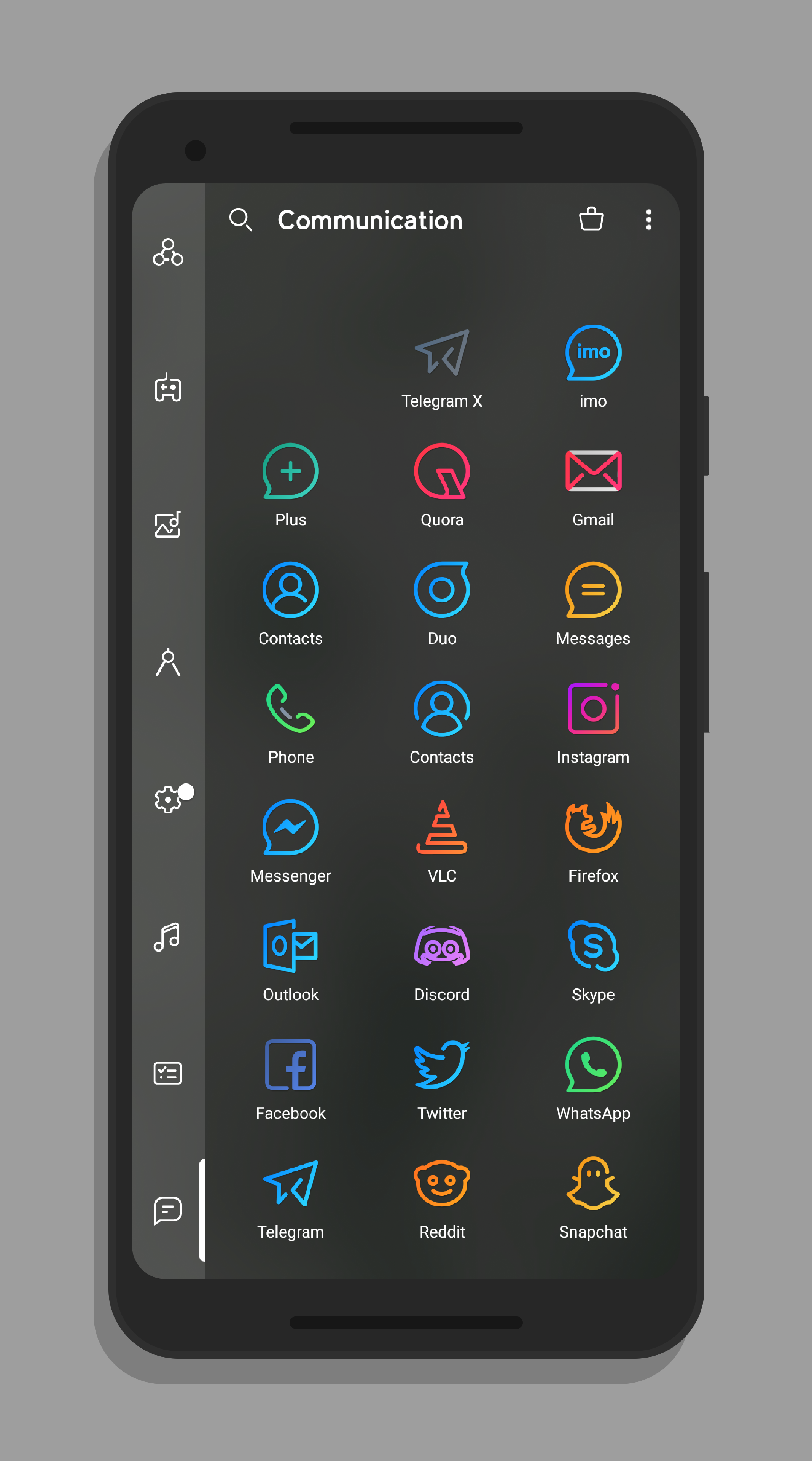 2134x3840 So Far Linebit Is One Of The Best Icon Pack Suitable For Smart