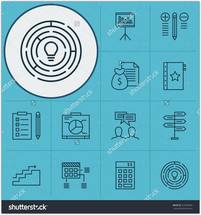 650x693 Best Project Management Icon Sets For Download