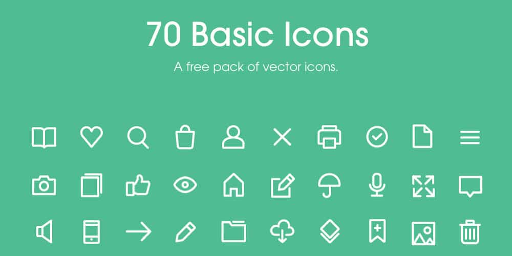 1000x500 Best Free Icon Sets